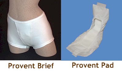 Provent Brief & Pad Set for Women